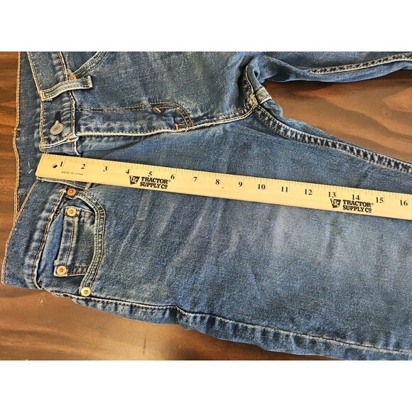 LEVI'S 511 Mens Jeans Size 29x30 Blue Medium Wash Tapered G1 - Picture 8 of 9